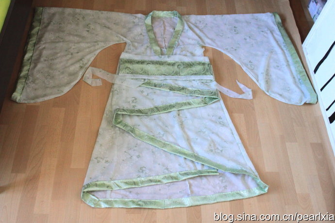 转个在家做汉服的教程--牛人啊-图片10